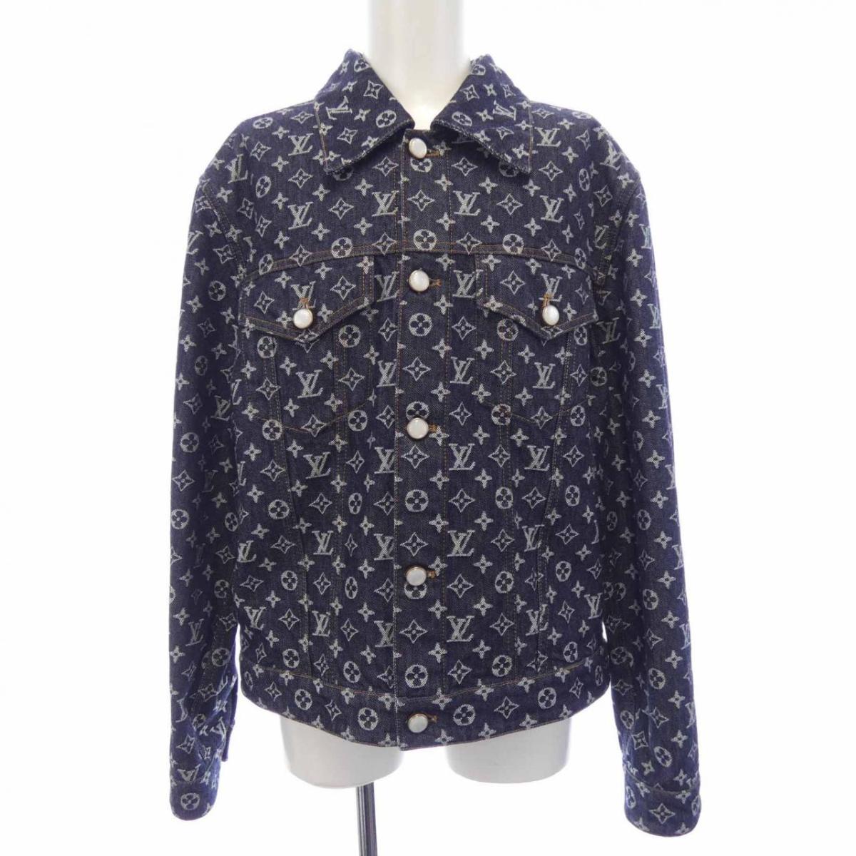 ルイヴィトン LOUIS VUITTON モノグラムジャカードデニムジャケット HRA79WUZD デニムジャケット【中古】