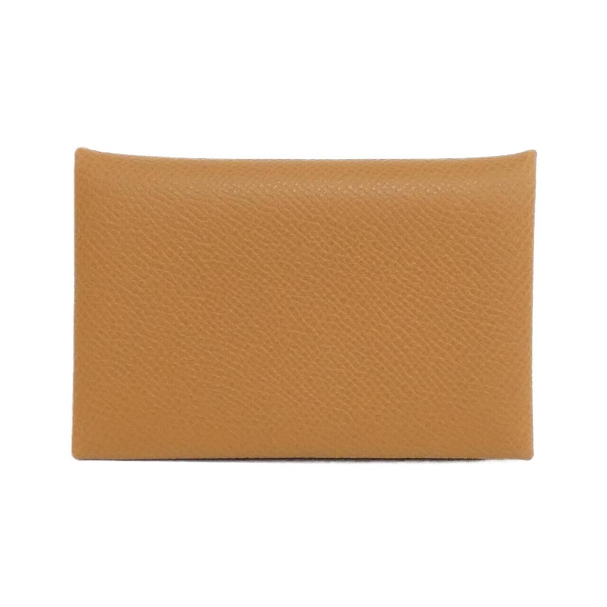 【未当て嵌める品】エルメス カルヴィ 044164CK 歌留多入れもの【中古】 名刺入れ-財布・ケース