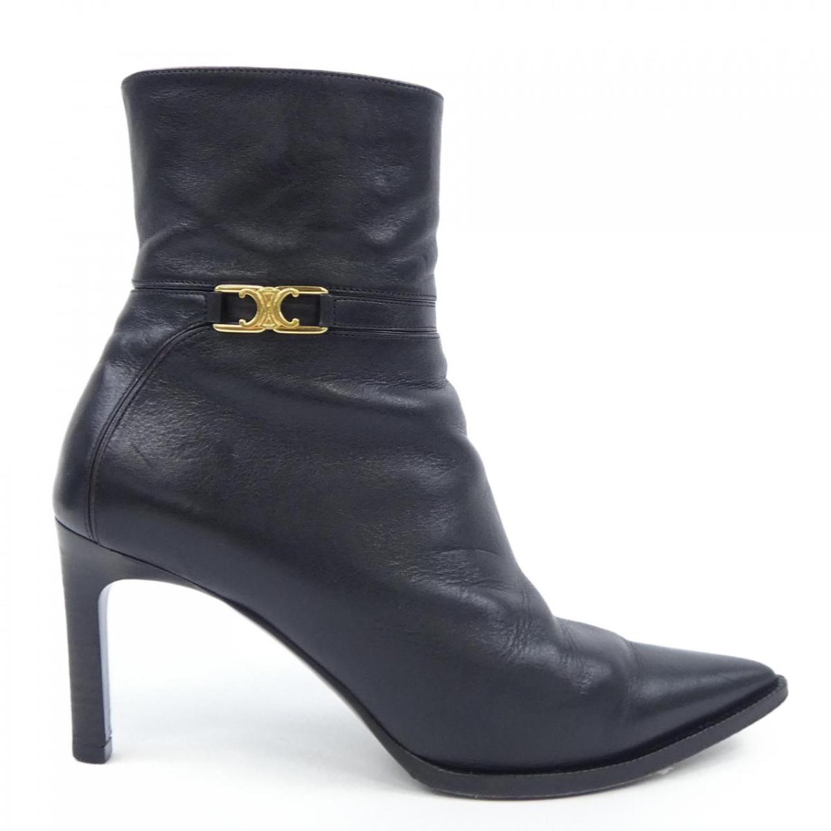 セリーヌ CELINE トリオンフ ベルヌイエ アンクルブーツ 352283891C ブーツ【中古】