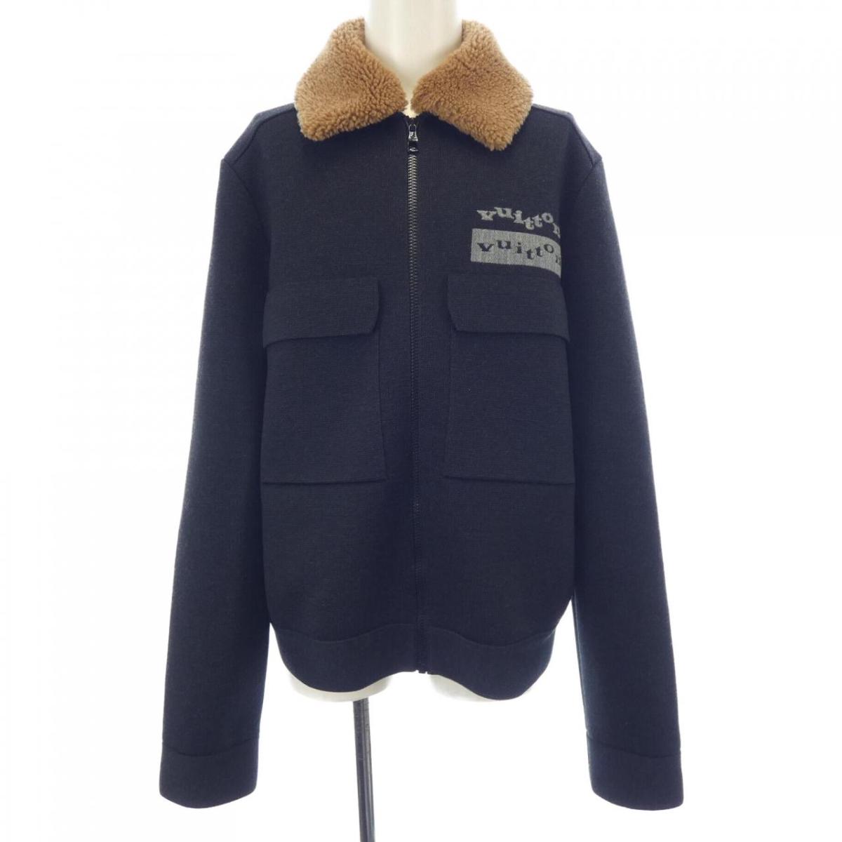 ルイヴィトン LOUIS VUITTON ニットブルゾンウィズシアリングカラー HON33WZLL ブルゾン【中古】｜KOMEHYO ONLINESTORE 店