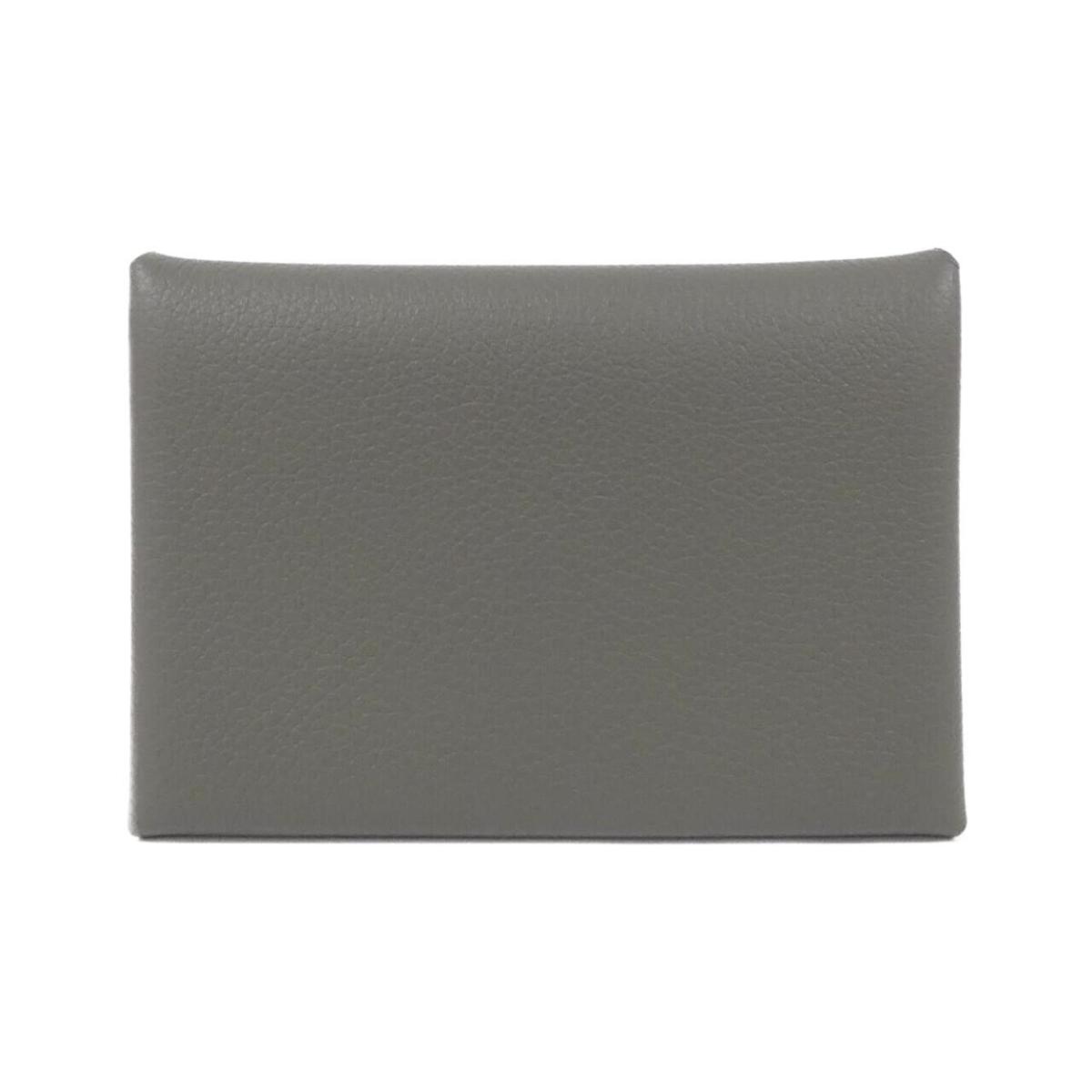 【未使用品】エルメス カルヴィ デュオ 085238CK コインケース【中古】