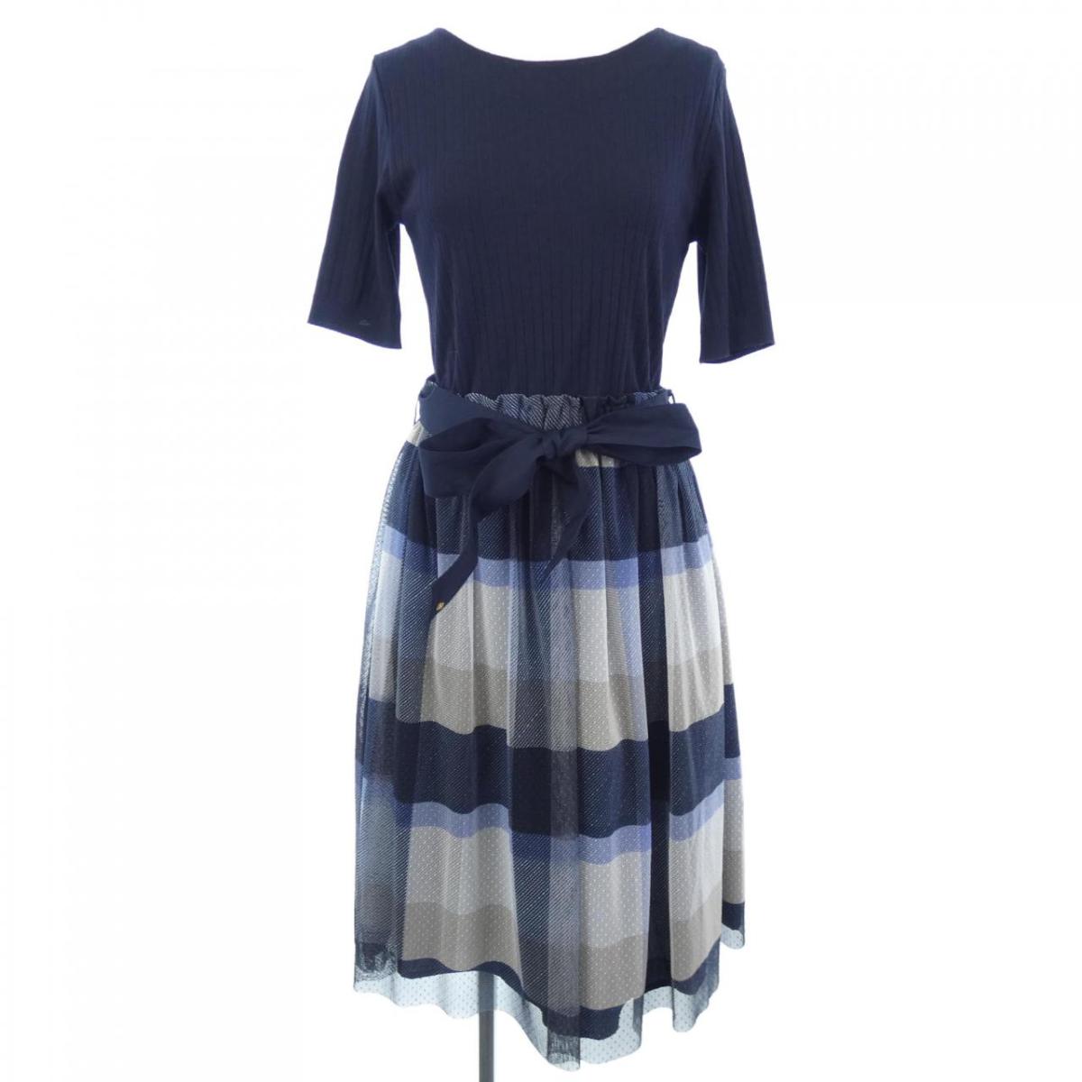 夏セール開催中 Max80 Off ワンピース ブルーレーベルクレストブリッジ Blue ワンピース 中古 Crestbrid Label Maroccoescursioni Com