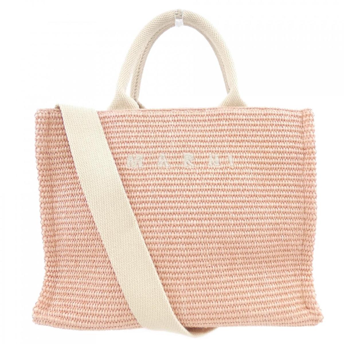 マルニ MARNI EAST-WESTトートバッグ SHMP0077U0 BAG【中古】
