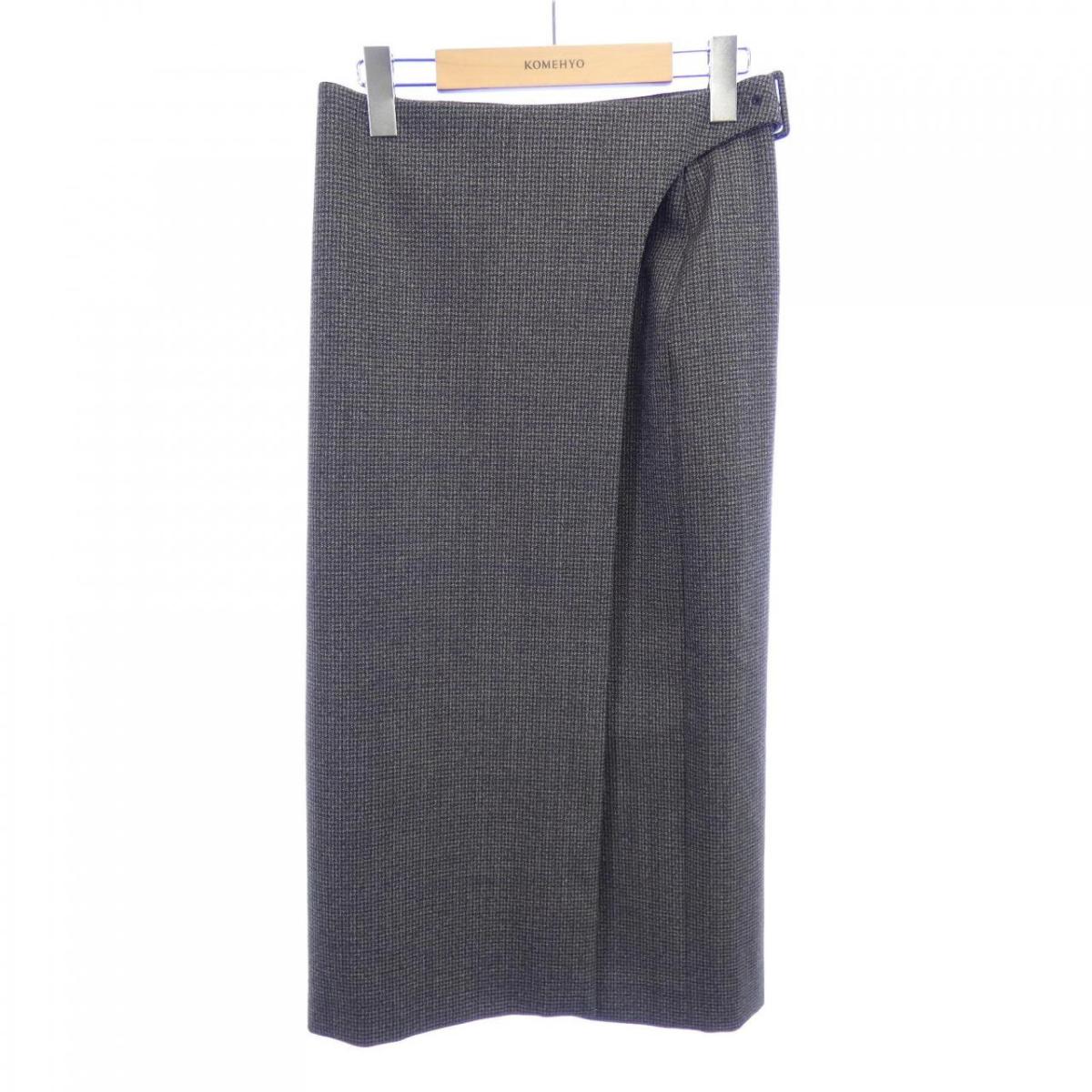 楽天市場】バレンシアガ スカート レディース 千鳥格子 アシンメトリー