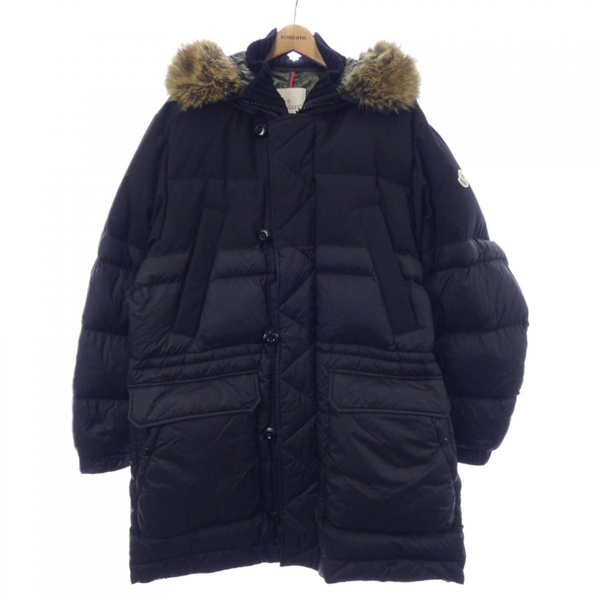 楽天市場】モンクレール MONCLER SEBINIERE ファー フード ダウン