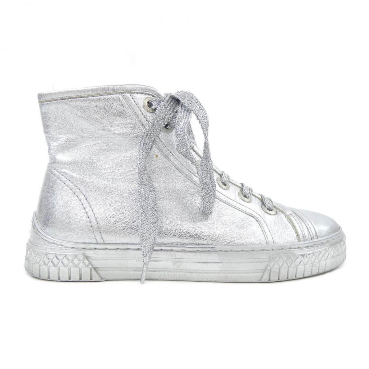 楽天市場】CHANEL スニーカー G35934 レザー ホワイト×ピンク＃36 未