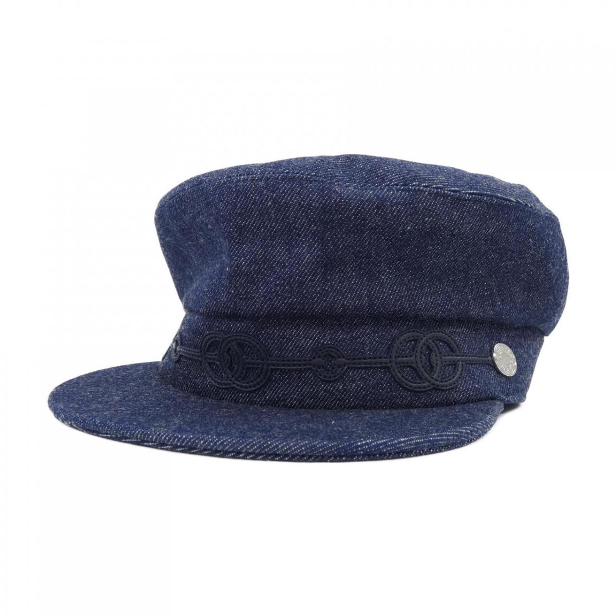 エルメス HERMES CLIQUETIS H PASSANT H221015N カブール CABOURG キャップ【中古】
