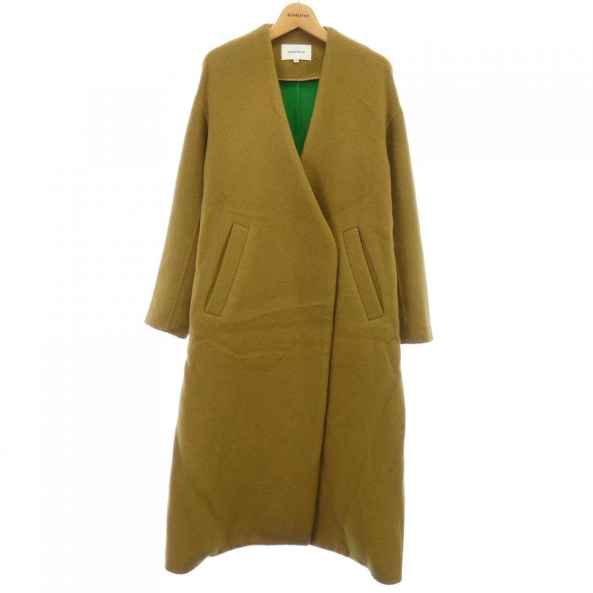 楽天市場】【中古】 エンフォルド 袖切り替えしキルティングロング