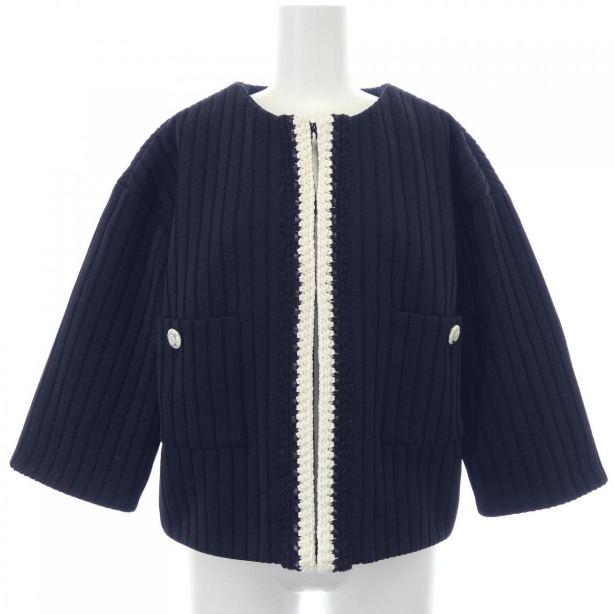 シャネル CHANEL P71829V63372 否色つや上衣【中古】