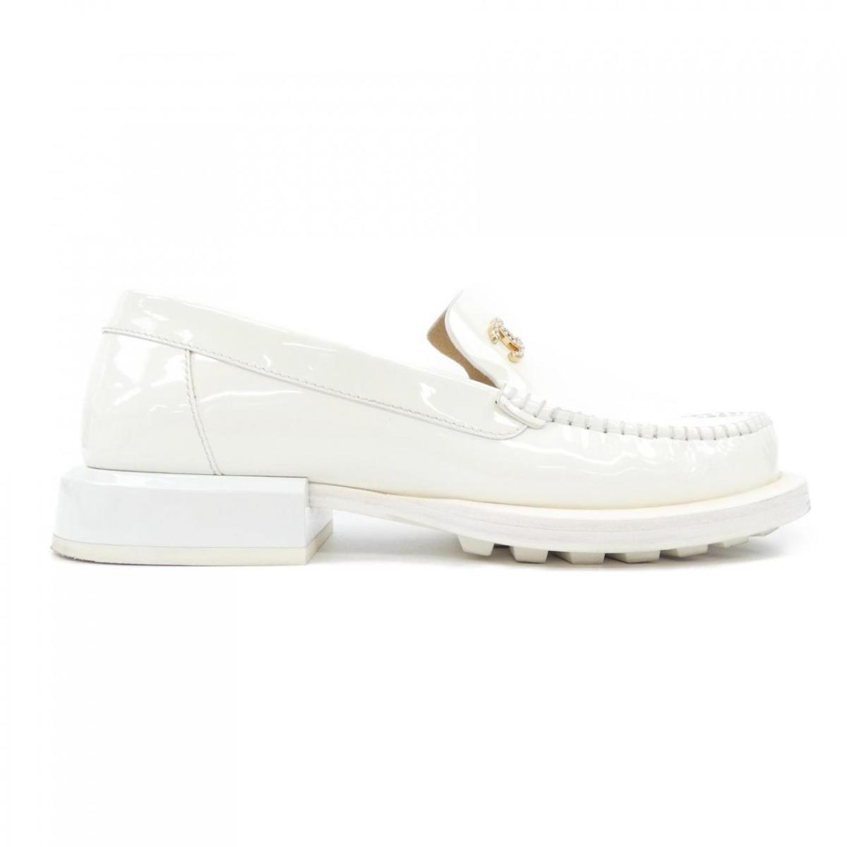 シャネル CHANEL 置き目毛革 LOAFERS G39447X56740 シューズ【中古】