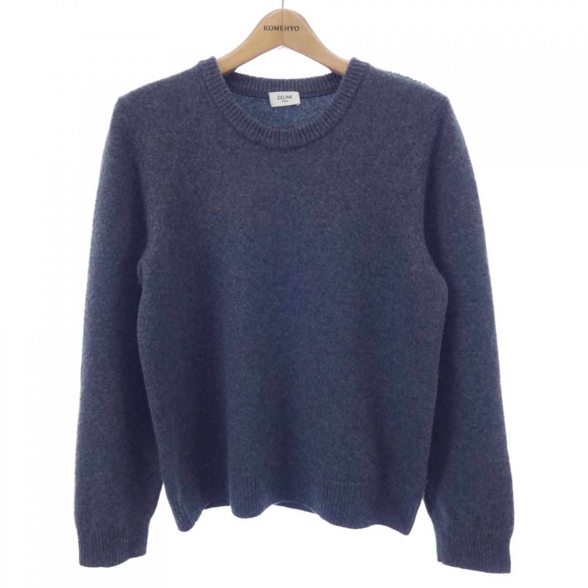 セリーヌ CELINE クルーネックセーター 2A528981E ニット【中古】|KOMEHYO ONLINESTORE 店