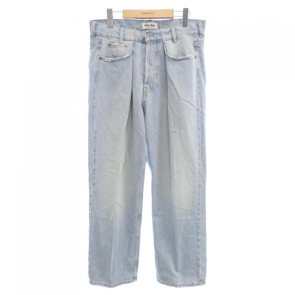 楽天市場】ミュウミュウ デニムパンツ 【Bランク】【中古】 : 質屋さの