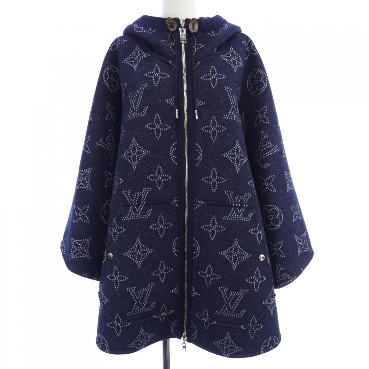 ルイヴィトン LOUIS VUITTON リバーシブルマヒナモノグラム FMCO18J54 ケープ【中古】