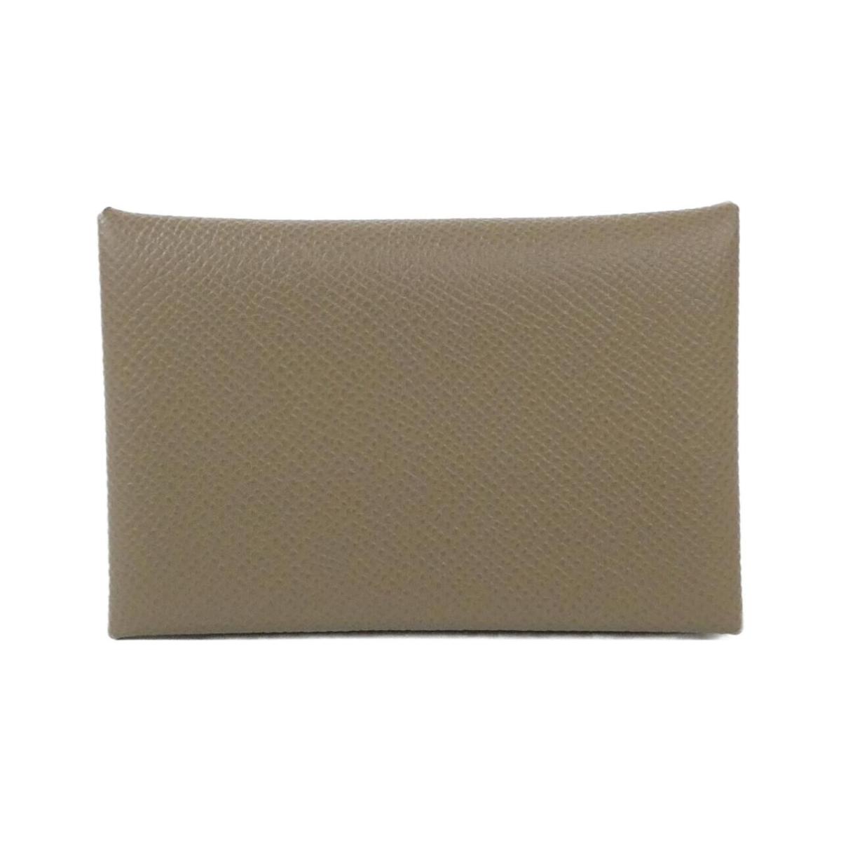 エルメス カルヴィ 044164CK カードケース【中古】