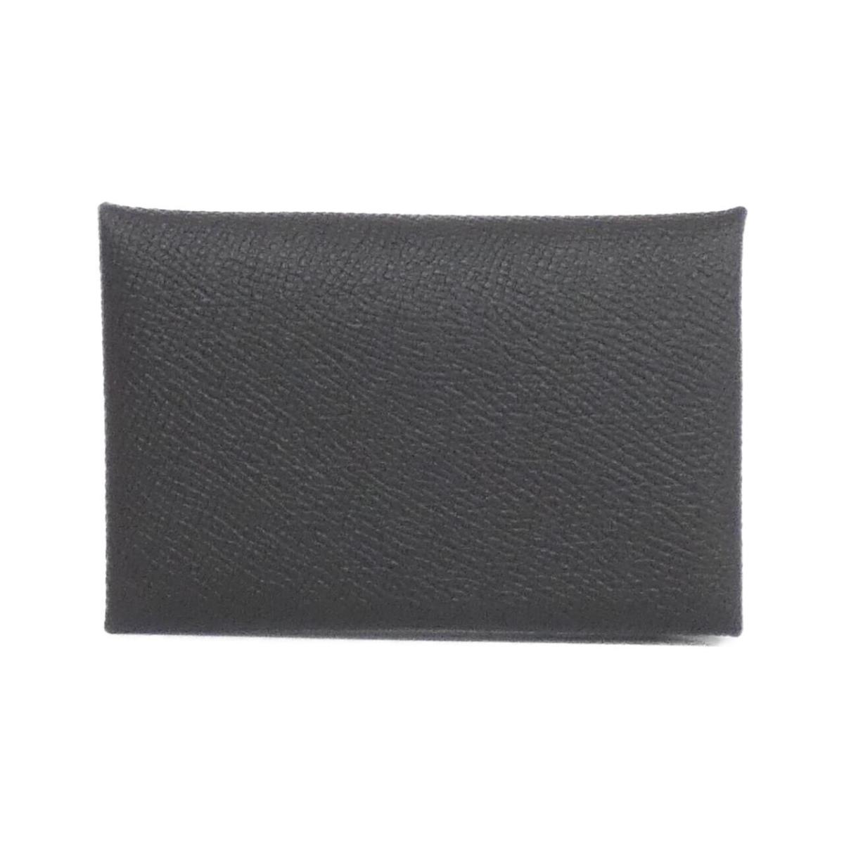 【未使用品】エルメス カルヴィ 044164CK カードケース【中古】