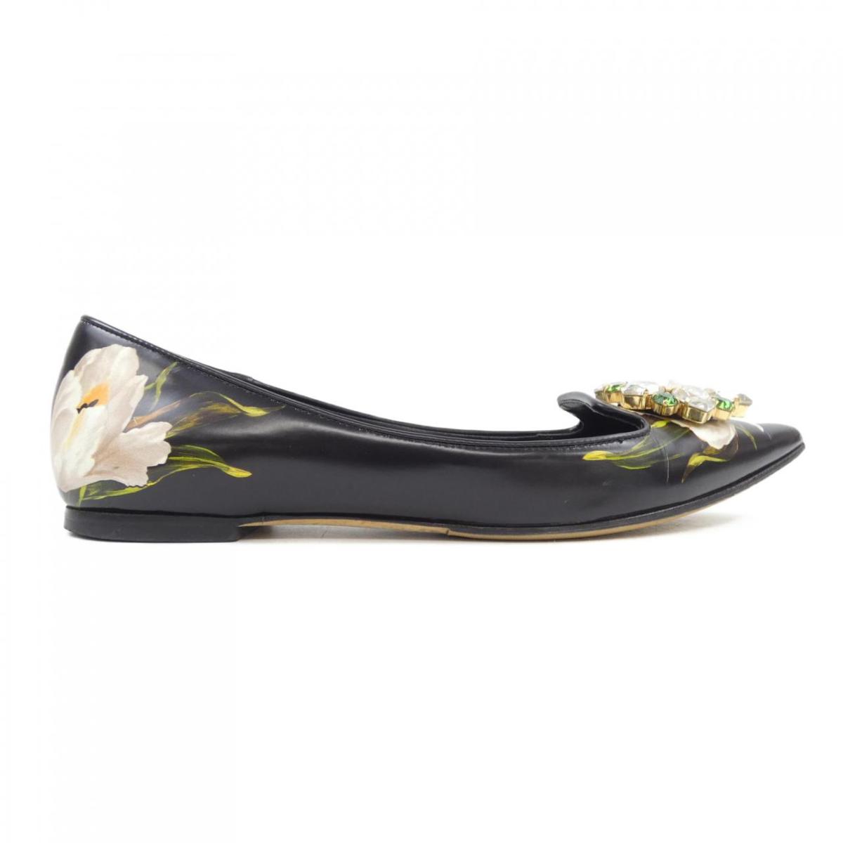 ドルチェアンドガッバーナ DOLCE\u0026GABBANA フラットシューズ【中古】