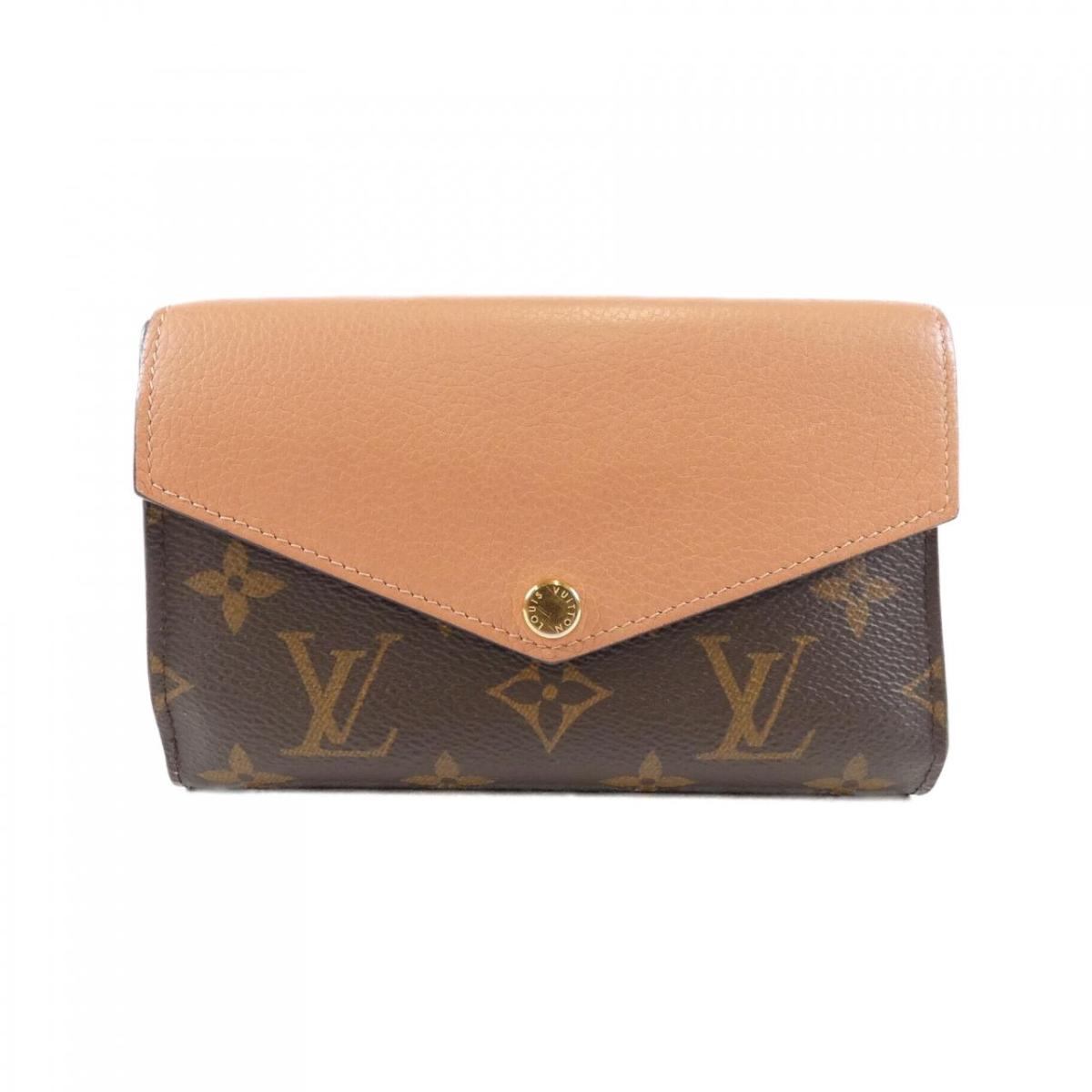 【極美品】LOUIS VUITTON モノグラム・バンダナ×レザー ルイヴィトンモノグラムバンダナ シティキーポル ブルー/白