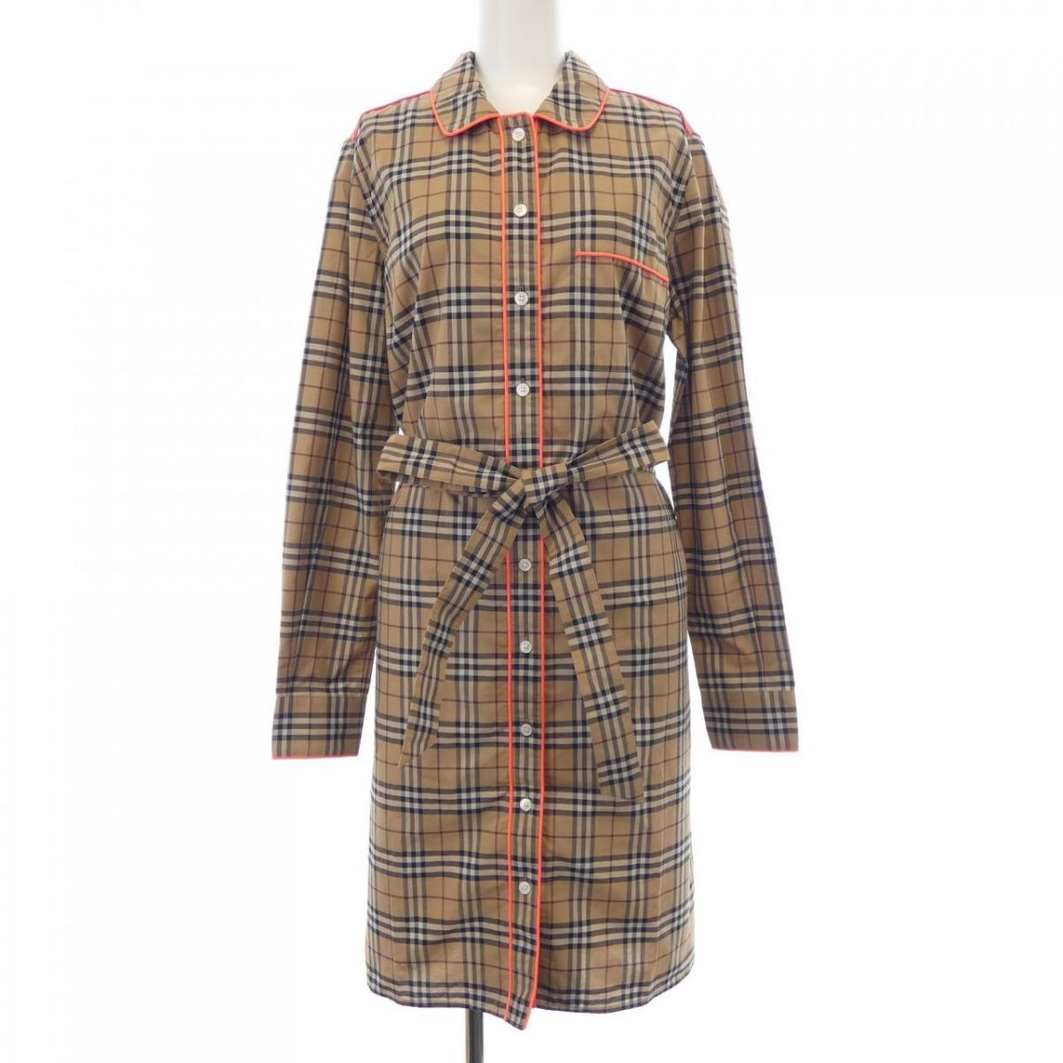 【希少・美品】 Burberrys　バーバリー　ノバチェックワンピース　38 希少 美品 38 バーバリーロンドン ノヴァチェック ベルト ロング