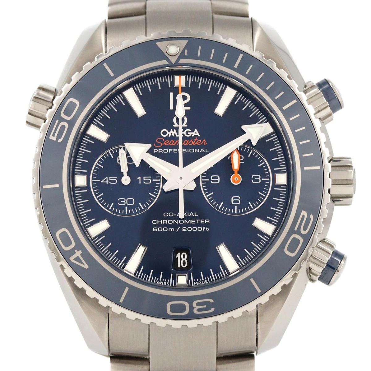 【新品】オメガ プラネットオーシャンクロノ･リキッドメタル TI 232.90.46.51.03.001 TI 自動巻【新品】