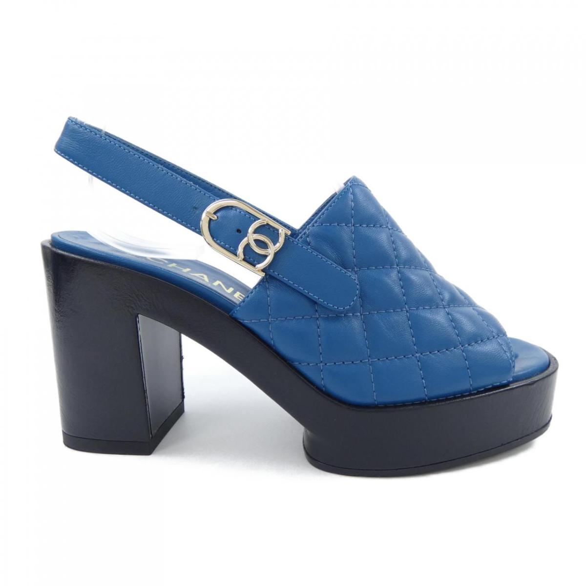 シャネル CHANEL G45567X01000 サンダル【中古】