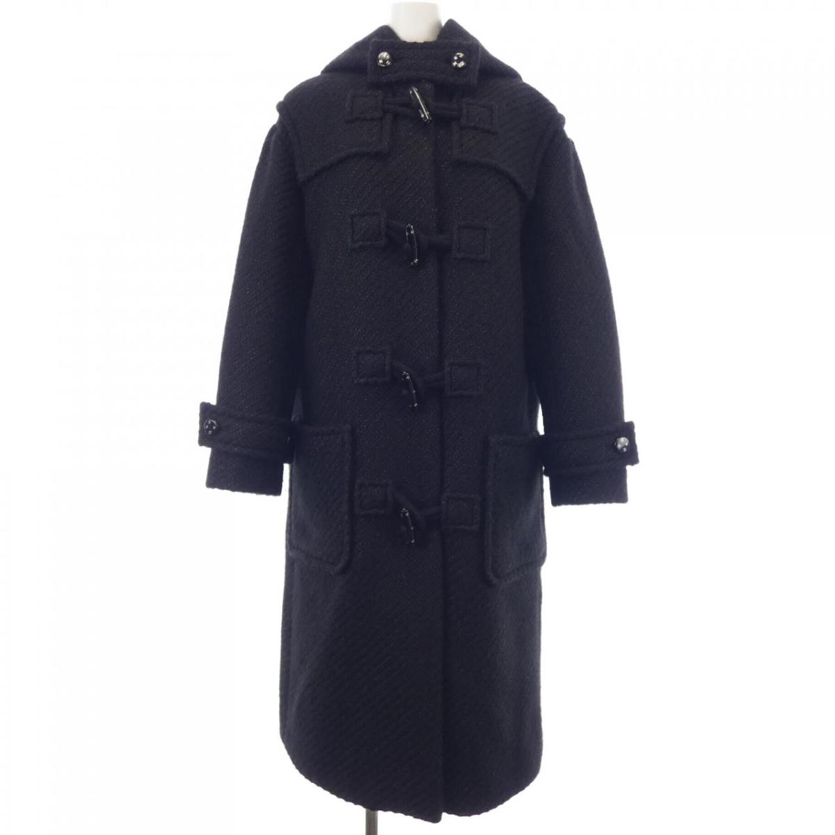 ★お値下げ★ CHANEL ダッフルコート 楽天市場】シャネル エレファント ボタン ダッフルコート ブラック