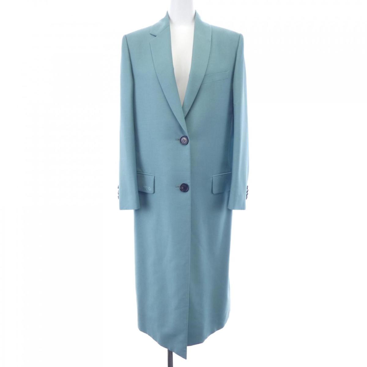 楽天市場】FENDI フェンディ 3652 カシミヤ混ウール チェスター コート