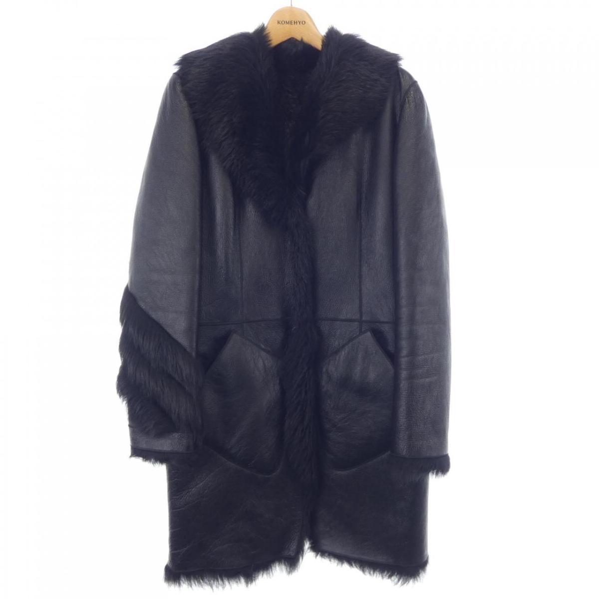 楽天市場】LOEWE ロエベ ムートンコート ジャケット レディース