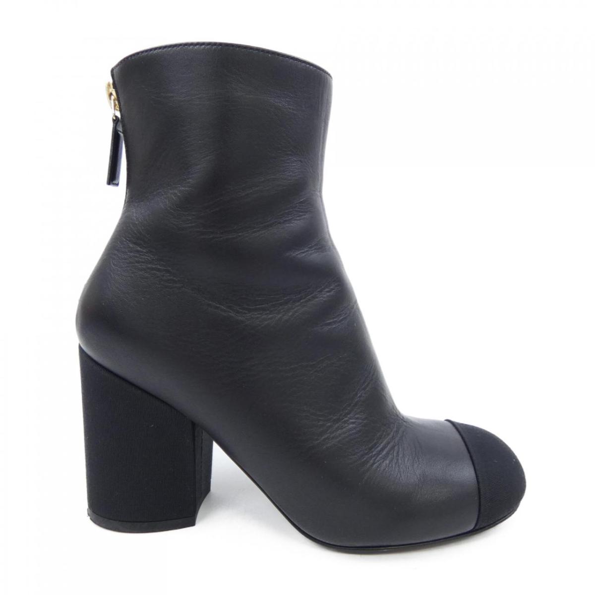 シャネル CHANEL アンクルブーツ ANKLE BOOTS G39529Y56331 ブーツ【中古】|KOMEHYO ONLINESTORE 店