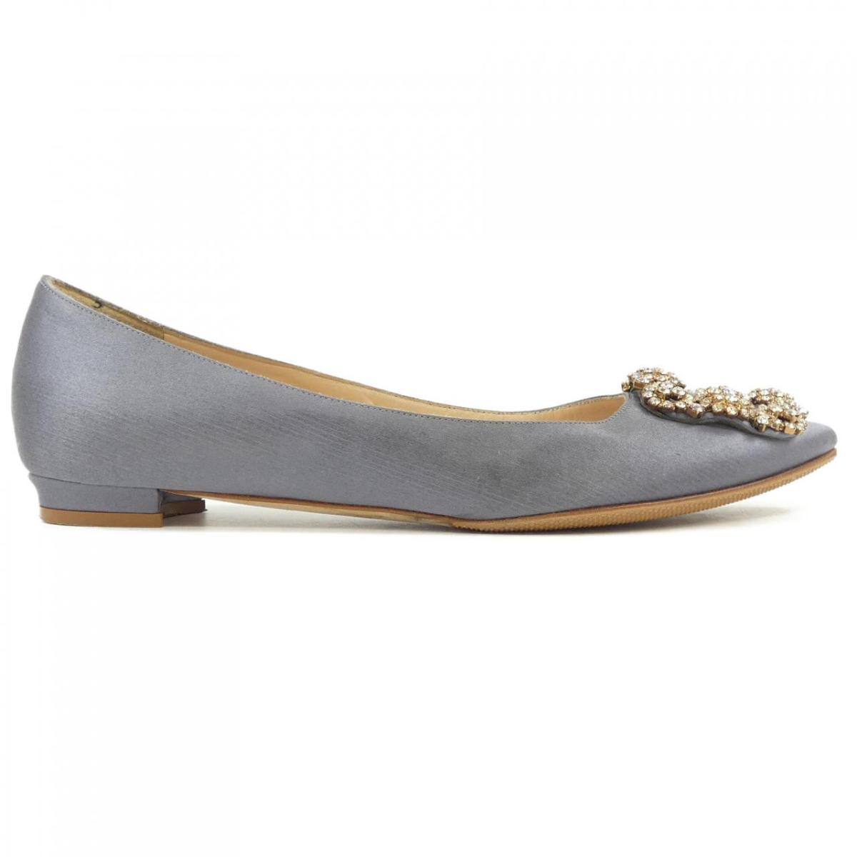 マノロブラニク MANOLO BLAHNIK 木目細かシューズ【中古】