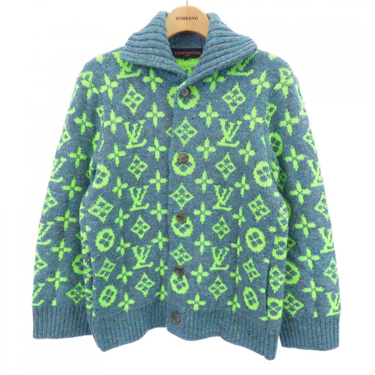 ルイヴィトン LOUIS VUITTON シグネチャーカーディガン HMN83WIZ4 ジレー【中古】
