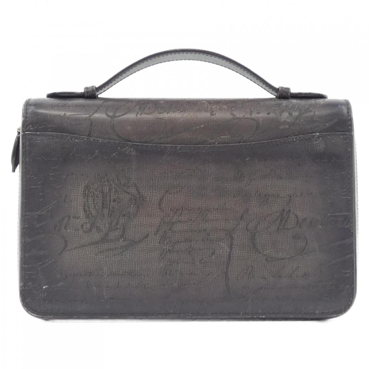 ベルルッティ Berluti スクリットレザーロングジップウォレット イタウバワイドグランディアント WALLET【中古】