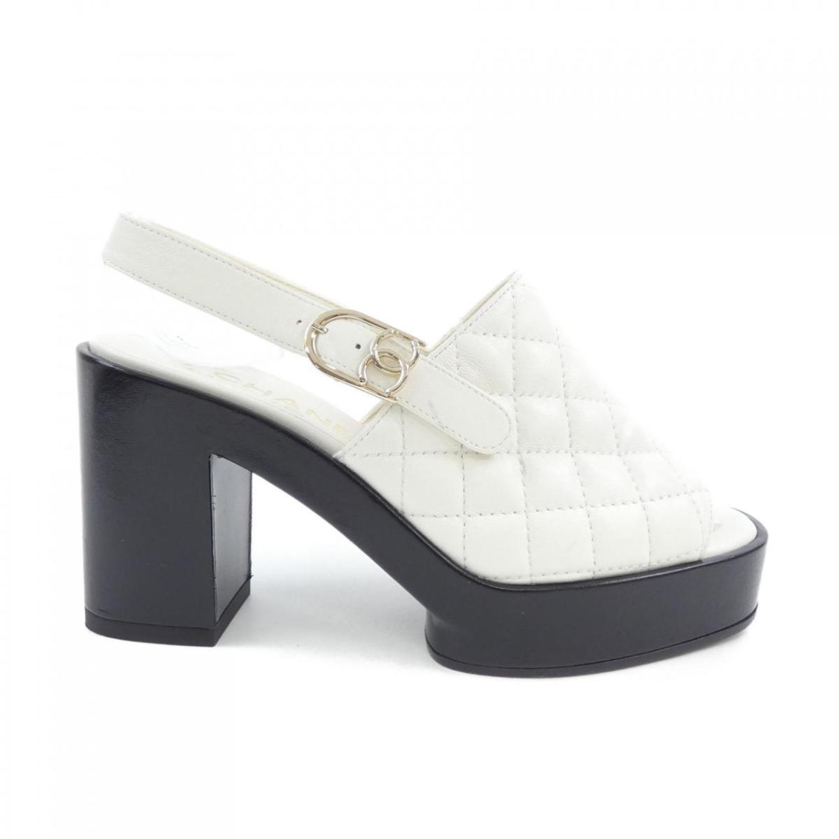 シャネル CHANEL G45567X01000 サンダル【中古】