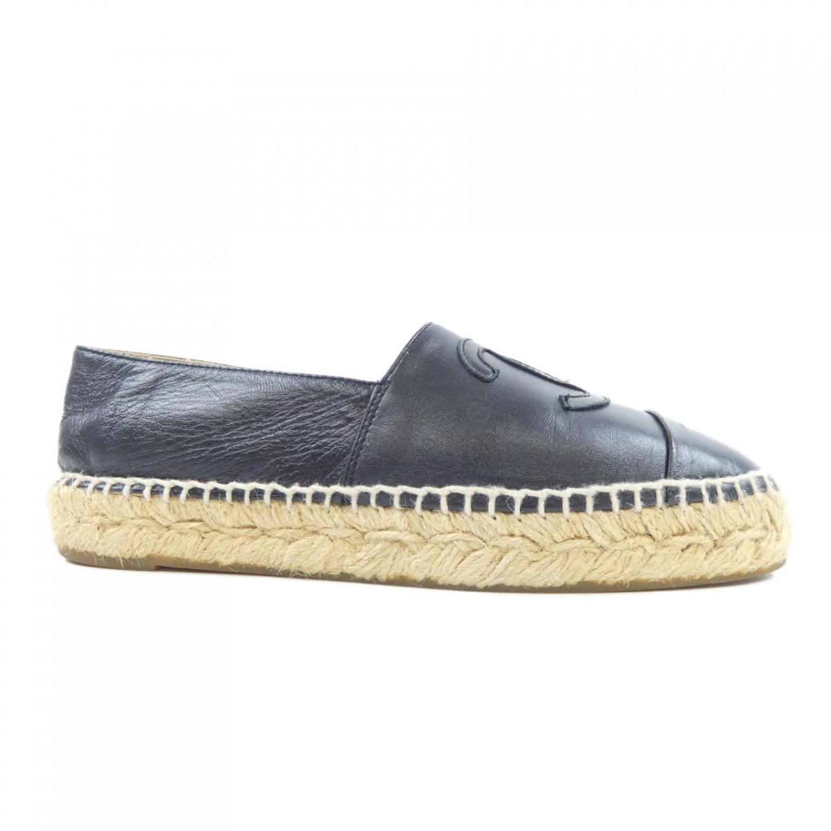 シャネル CHANEL エスパドリーユ ESPADRILLES G29762X01000 シューズ【中古】
