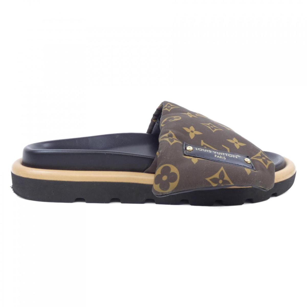 ルイヴィトン LOUIS VUITTON プールピローライン サンダル【中古】