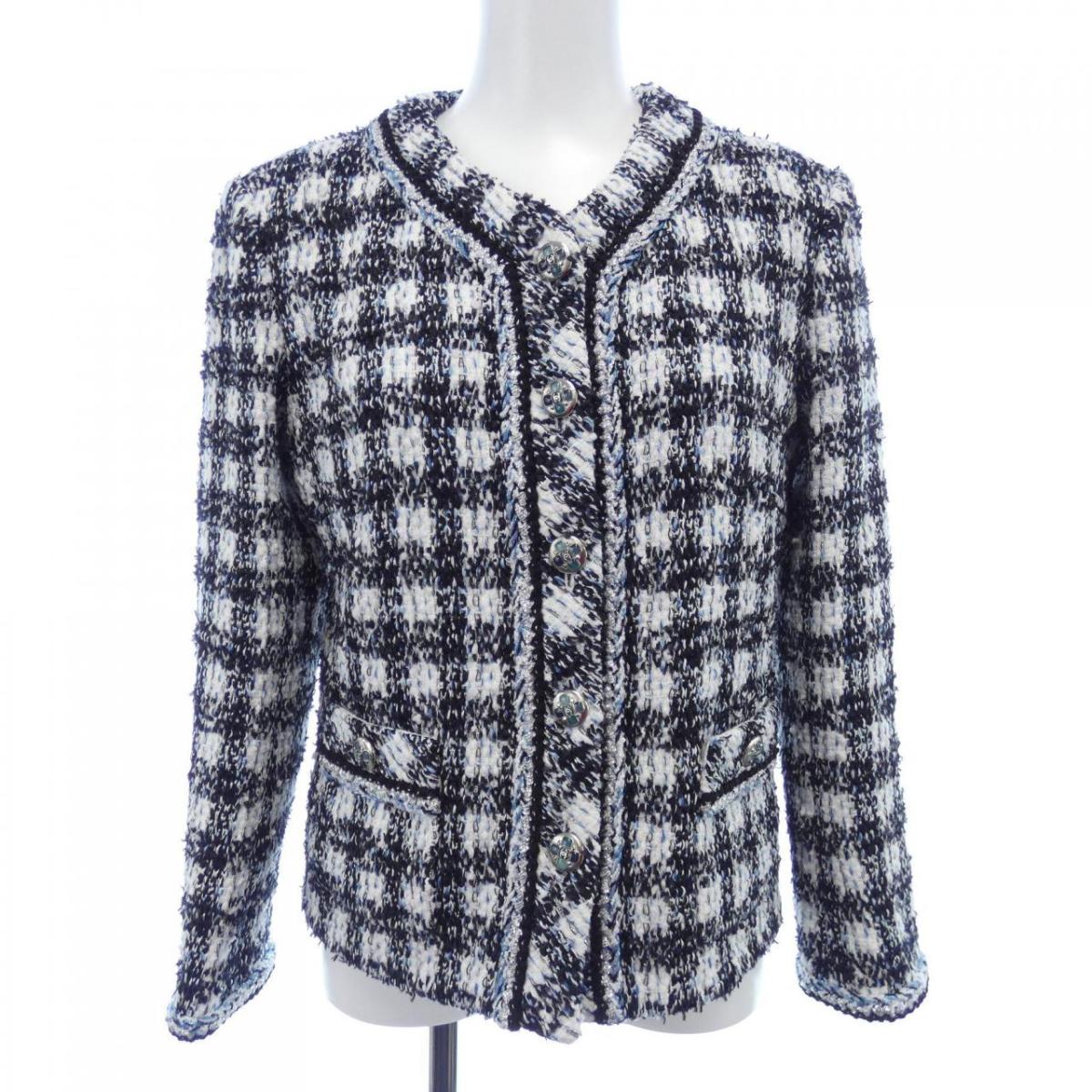 シャネル CHANEL P74461V66061 否色合い上衣【中古】 レディースファッション-コート・ジャケット