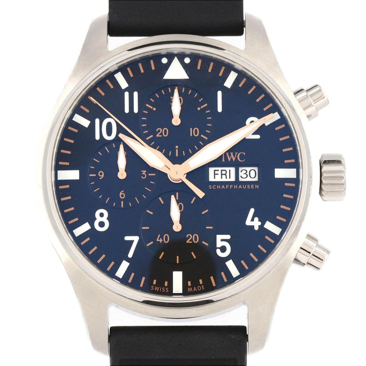 IWC パイロットウォッチクロノグラフAPXGP IW378009 SS 自動巻【中古】
