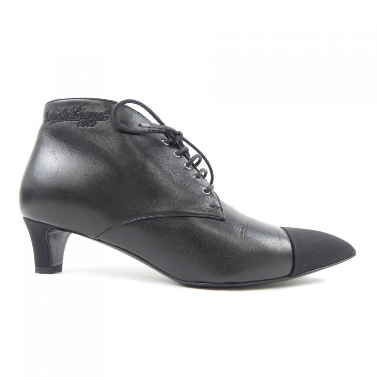 シャネル CHANEL ショートブーツ SHORT BOOTS G33089Y50473 ブーツ【中古】