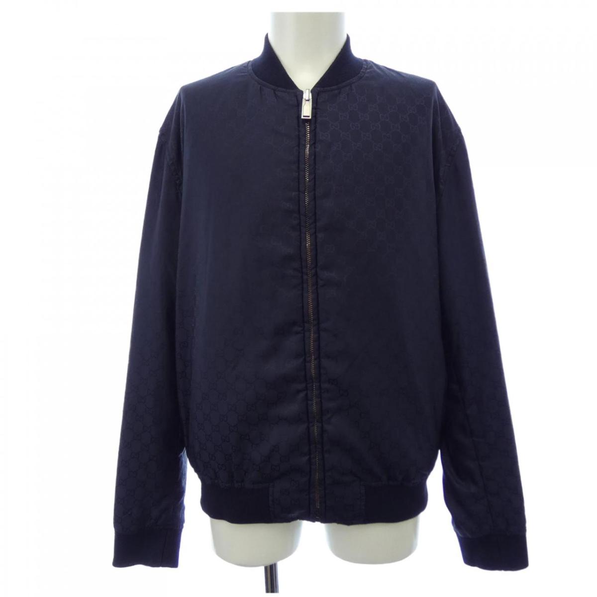 グッチ GUCCI GGナイロンリバーシブルボンバージャケット 521764 Z789C ブルゾン【中古】｜KOMEHYO ONLINESTORE 店
