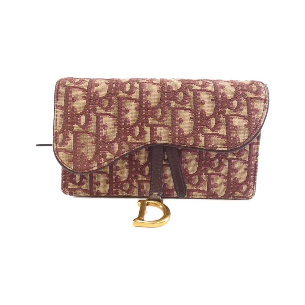 クリスチャンディオール DIOR OBLIQUE SADDLE BELT BAG S5619CTZQ ウエストバッグ【中古】