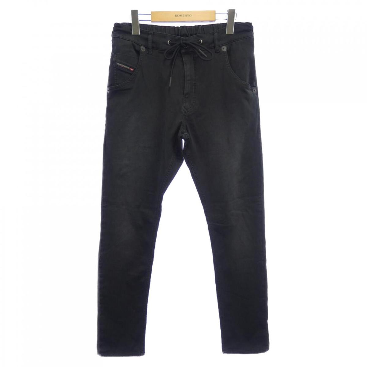 楽天市場】DIESEL ディーゼル ラインジャージパンツ (紺 黄色 ネイビー