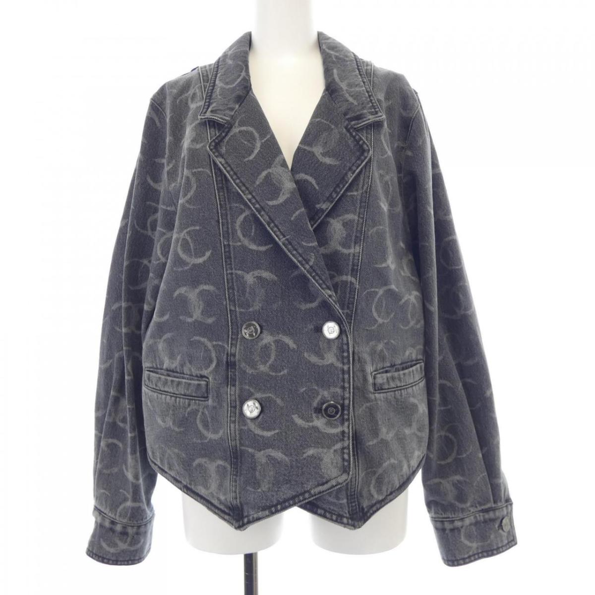 楽天市場】美品 CHANEL シャネル デニム ジャケット CHANEL