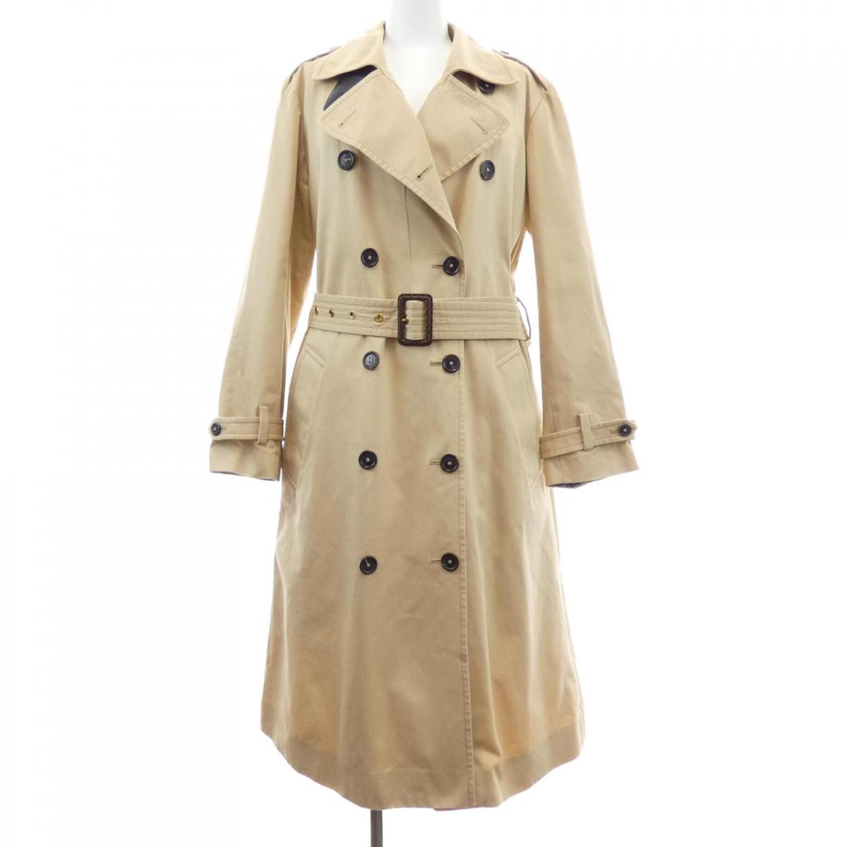 高級[希少]ヴィトン赤トレンチコートベルト付きモノグラム柄 高級[希少]ヴィトン赤トレンチコートベルト付きモノグラム柄