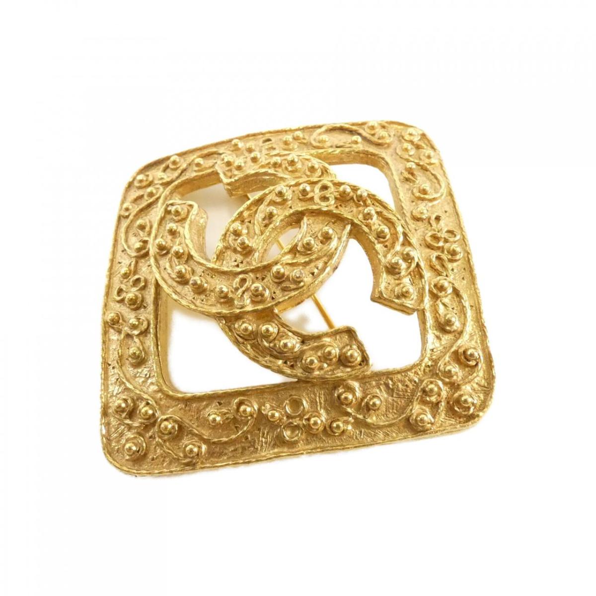 楽天市場】シャネル CHANEL ブローチ オウムモチーフ 17年製 GP