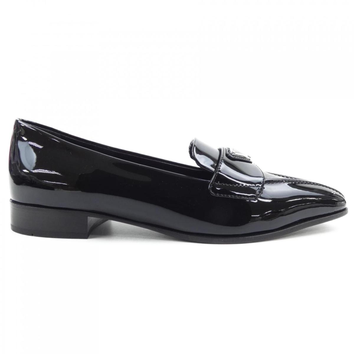 プラダ PRADA トライアングルロゴ 1D193N シューズ【中古】
