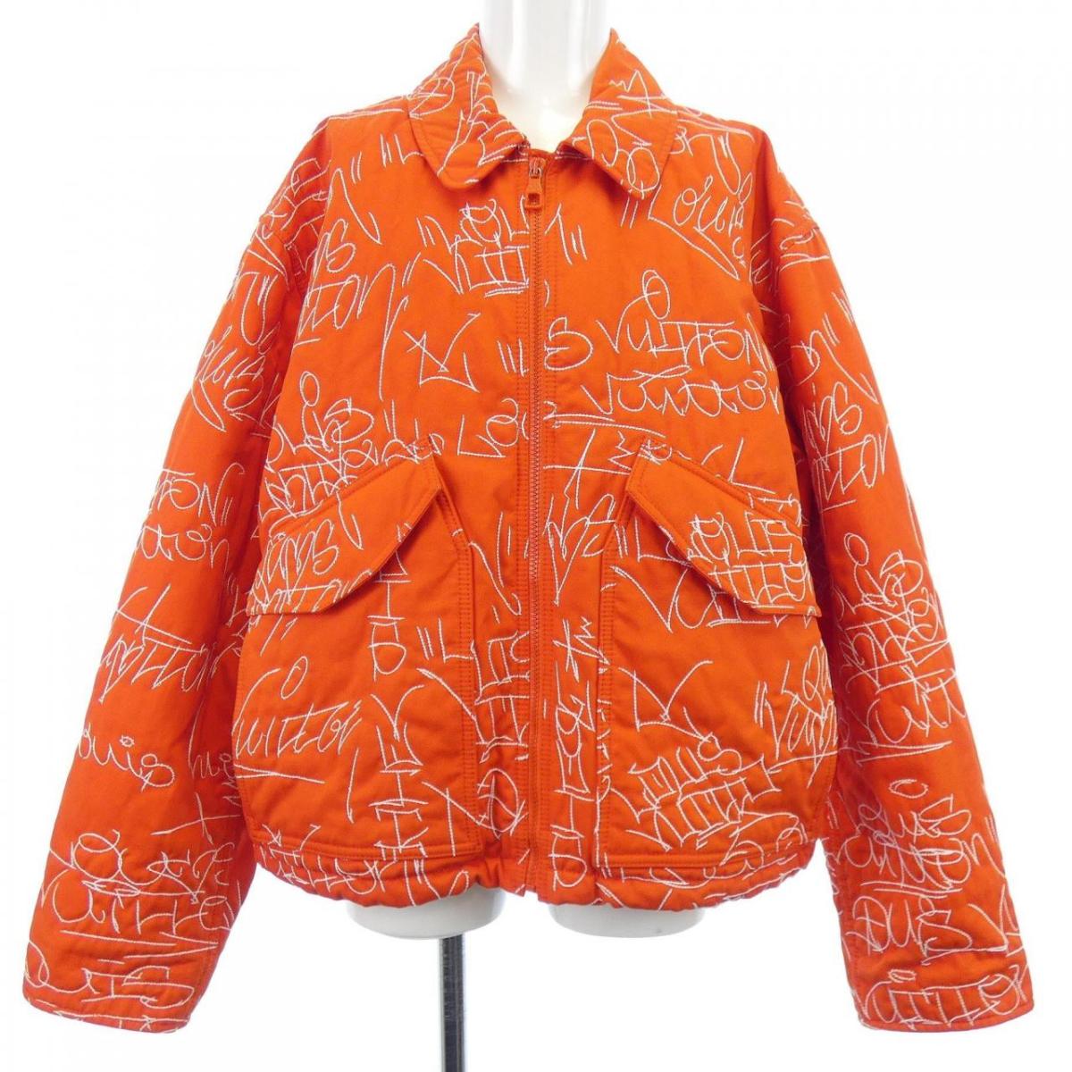 ルイヴィトン LOUIS VUITTON エンブロイダードデニムボンバー HNB25WND9 ジャケット【中古】