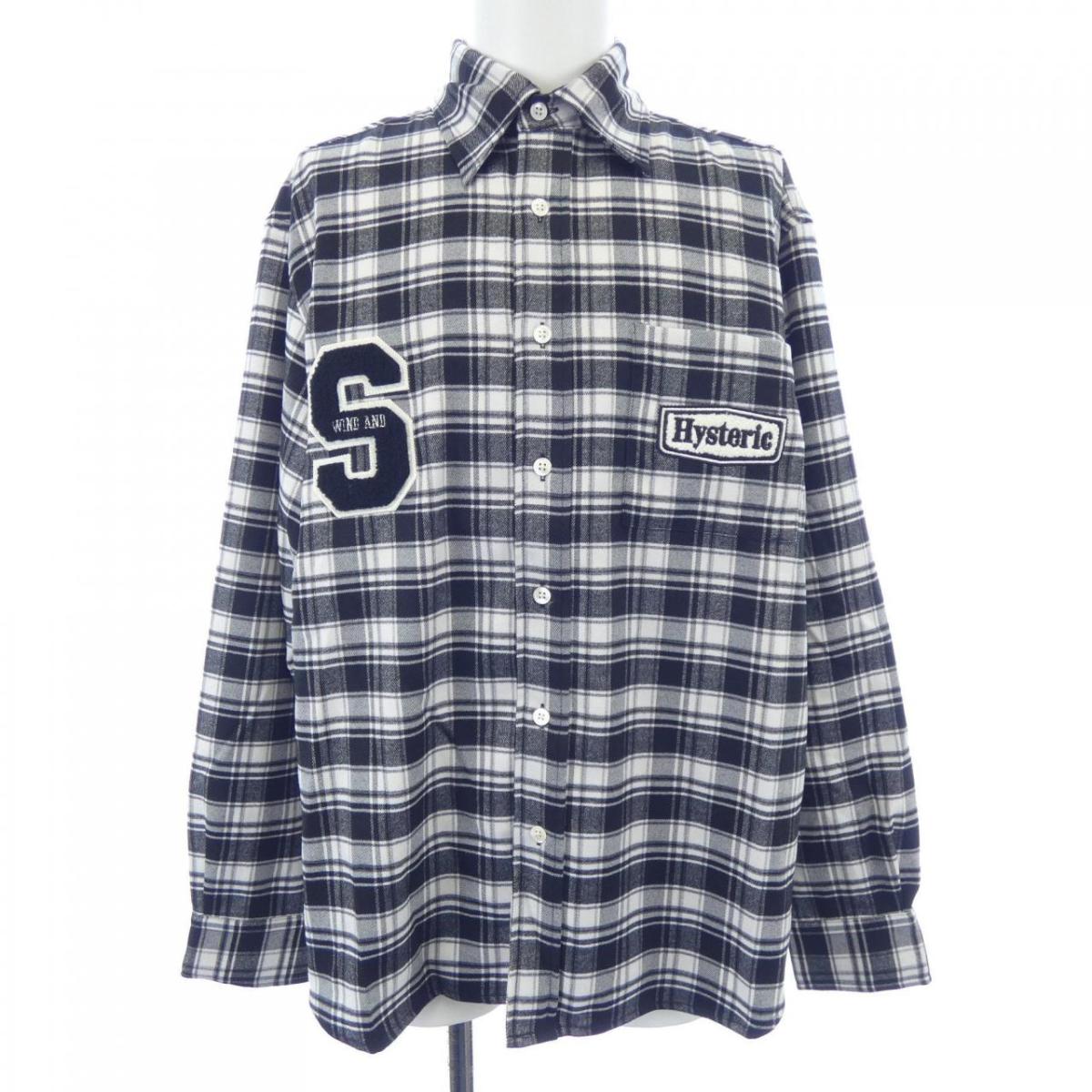 楽天市場】【WIND AND SEA HYSTERIC GLAMOUR x WDS CHECK SHIRT WDS-C