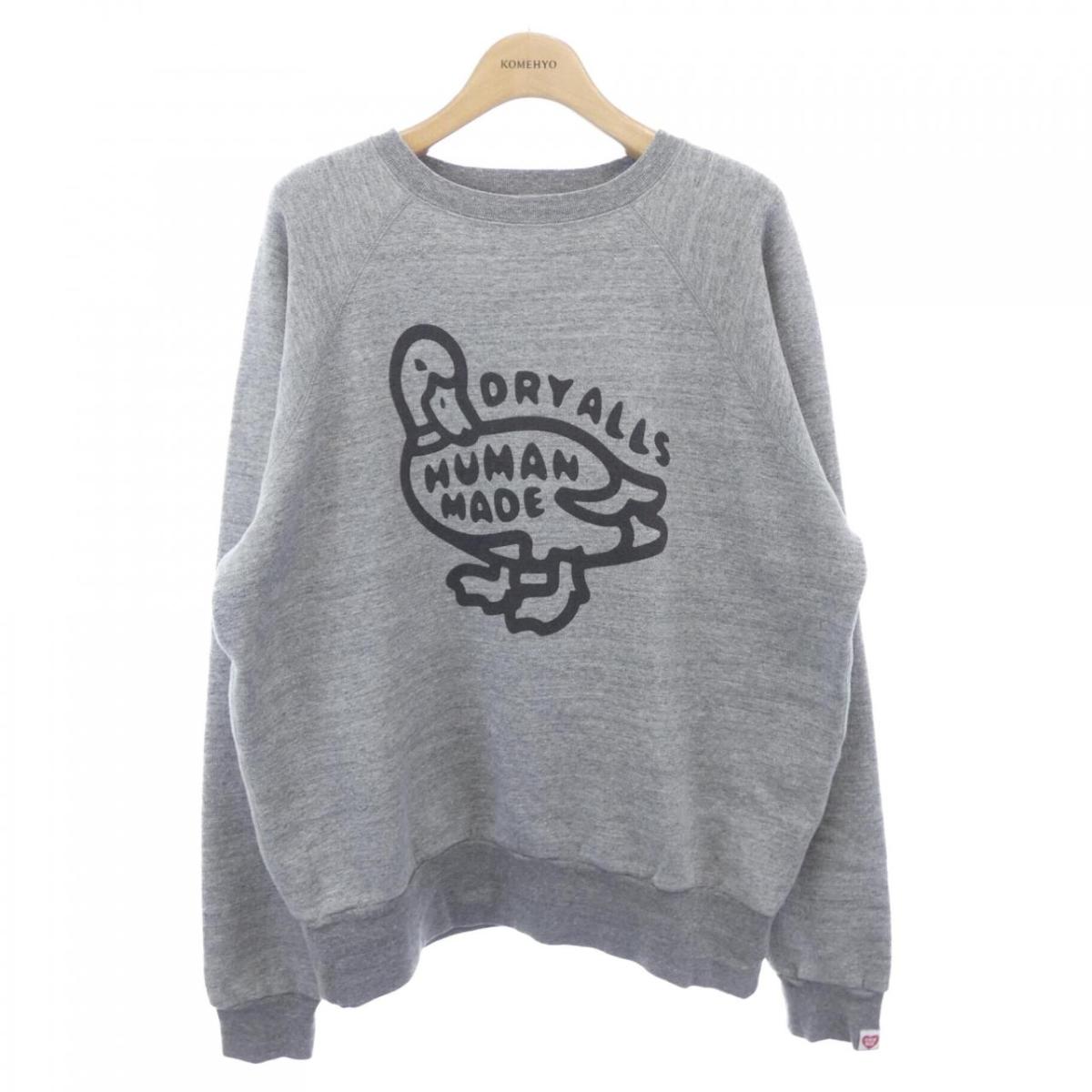 Human Made グレー トレーナー HUMAN MADE ヒューマンメイド GRAFFITI SWEATSHIRT GRAY グラフィティ