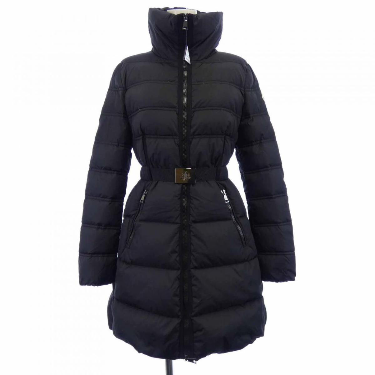 モンクレール アドクサ ADOXA ロングダウンコート Aライン ブラック モンクレール ADOXA アドクサ Aライン ダウンコート ブラック