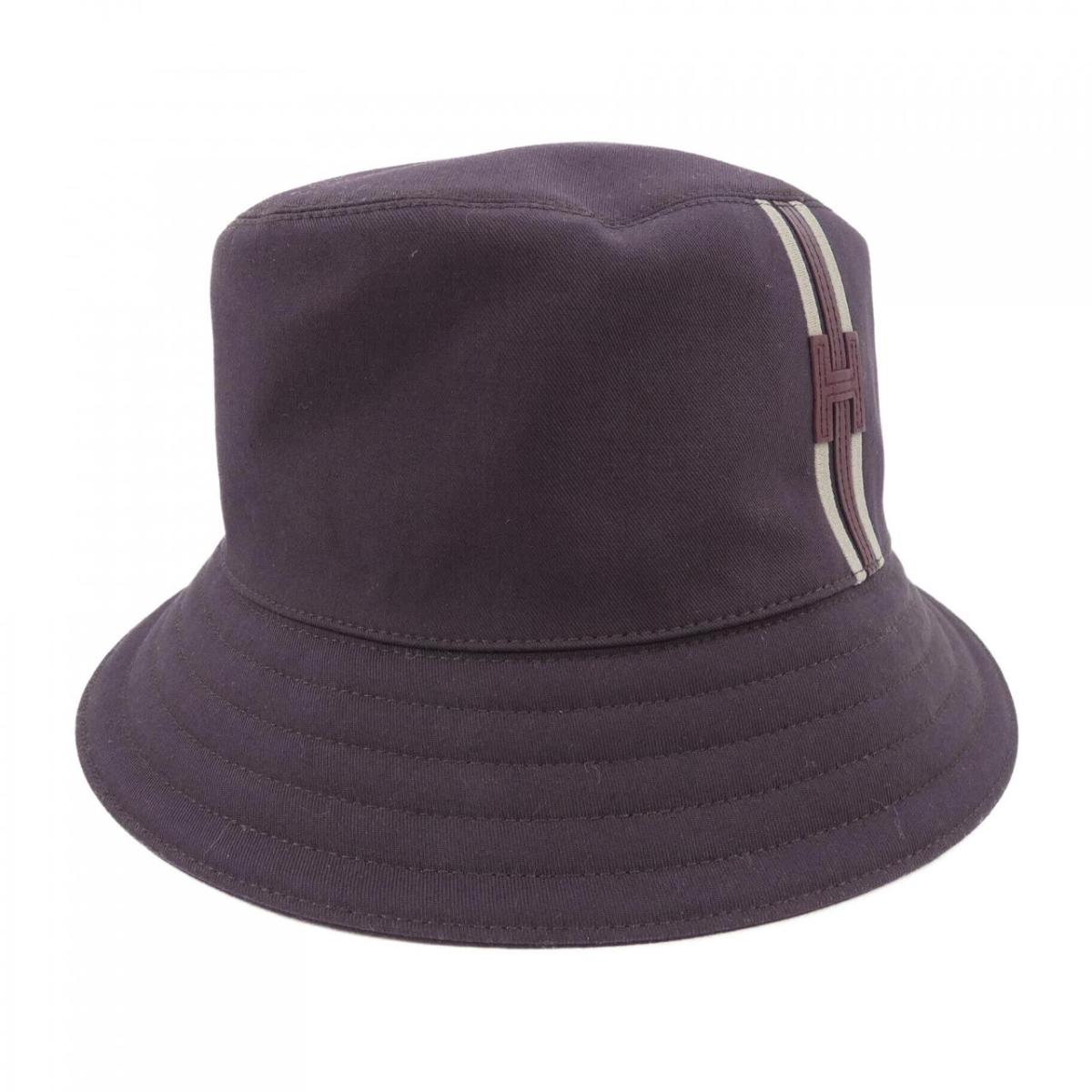 エルメス HERMES フレッド H縞模様 H242069N かぶり笠【中古】