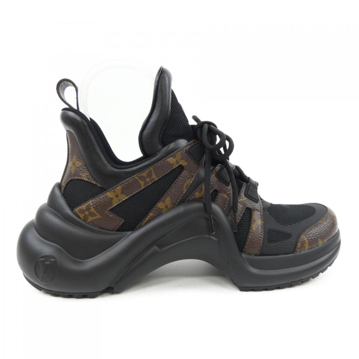 ルイヴィトン LOUIS VUITTON パテントモノグラムキャンバス アークライトライン スニーカー【中古】｜KOMEHYO ONLINESTORE 店